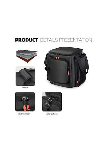 Elmpaly Jbl Partybox Encore Essention 2 1 Hoparlör Taşıma Çantası Siyah