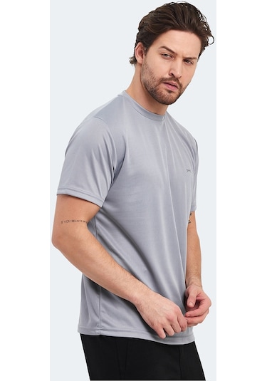 Slazenger OTAR I Erkek  Gri Tişört
