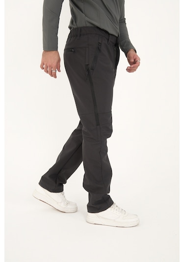Camp Scoutland Camp595 Outdoor Tactical Softshell Su ve Rüzgara Dayanıklı İçi Polarlı Kışlık Erkek Taktik Pantolon - Antrasit Camp Scoutland Camp595 Outdoor Tactical Softshell Su ve Rüzgara Dayanıklı İçi Polarlı Kışlık Erkek Taktik Pantolon - Antrasit