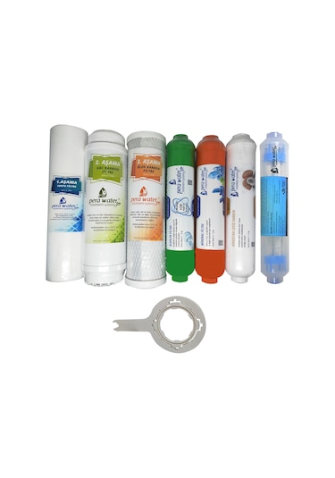 Pera Water Açık Kasa Su Arıtma Cihazları Uygun Mebransız 7Li Set