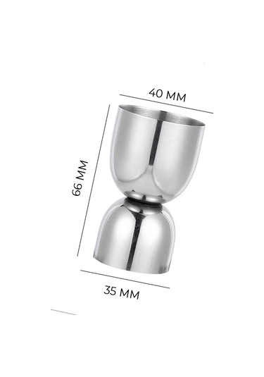 Maks Wıne Kokteyl Bar İçin Jigger Ölçü Kabı. 168965135 Çelik Grafit