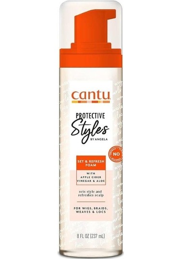 Cantu Angela Koruyucu Stil Ayar Köpüğü Saç Köpüğü 237 Ml