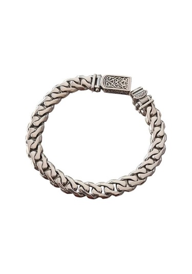 Choice Gümüş Özel Kilitli Gurmet Bileklik Ezme