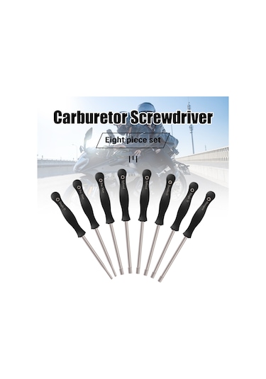 Xurunkeji Parça Tornavida Karbüratör Ayar Aleti Tek D Çift D Altıgen Altıgen Soket Takımı Seti