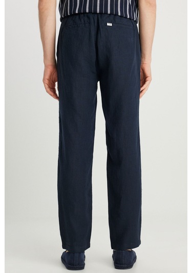 Wrangler Keten Chino Pantolon Lacivert Erkek Pantolon 000000000102265391 Lacivert