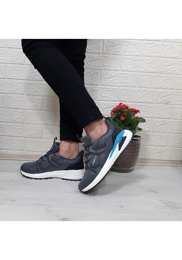 M.p. 1642 Füme Memoryfoam Kaydırmaz Rahat Spor Ayakkabı Füme