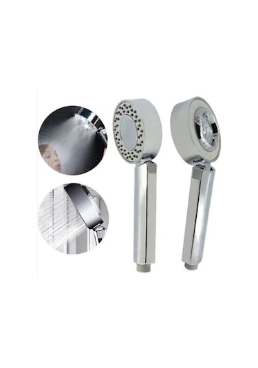 Yayke Çift Taraflı Şampuanlı 3 Fonksiyonlu Duş Başlığı