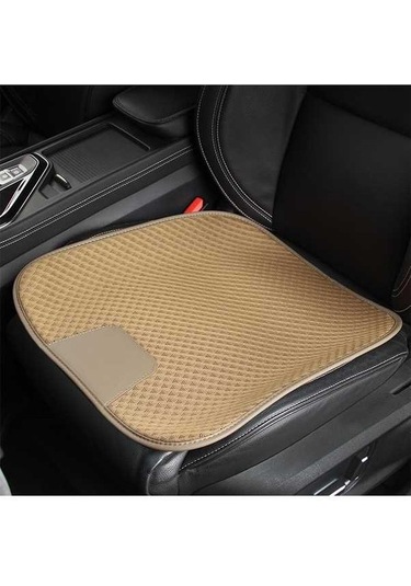 Novahub Bej Buz İpek Yastık, Sırtlıksız Araba Koltuğu Diğer