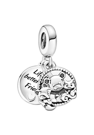 Fubena Ayı, Tilki Ve Sincap Sallantılı Charm