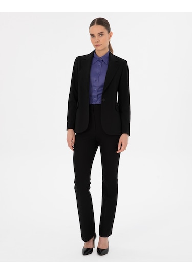 Pierre Cardin Kadın Siyah Ceket 50319423-vr046 Siyah