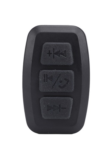 Vkemall Bisiklet İçin Kablosuz Telefon Kontrolcüsü - Bluetooth İle Müzik Ve Arama Yönetimi, Ipx6 Su Geçirmez, 15m Uzaklıkta, İos/android Uyumlu Siyah