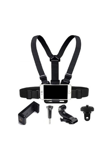 Outfire  Telefona  Uyumlu Göğüs Kemeri Vlog Video Çekim Seti