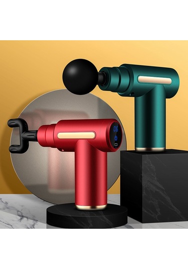 Sones Fascia Gun Cep Elektrik Şok Silahı Kas Masaj Silahı, Özellikler: Klasik Mini Yeşil Çok Renkli