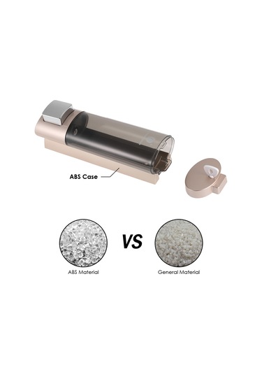 Geeksen Chuangdıan Çift Taraflı Köpük Bantlı Duvar Sabunluğu Şampuan Duş Jeli El Temizleyici 200ml Altın