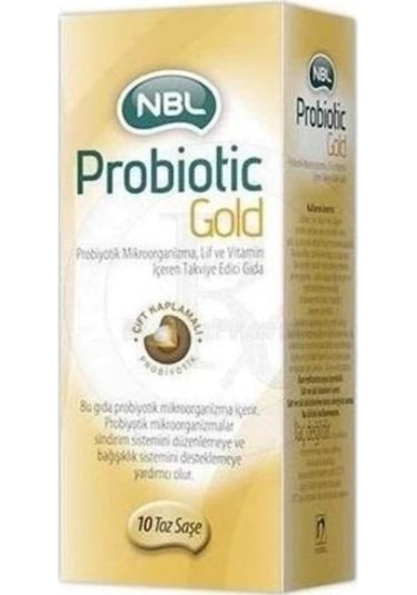Nbl Probiotic Gold Gıda Takviyesi 10 Stick Şase
