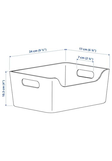 Ikea Uppdatera Yeşil 24x17 Cm Kutu