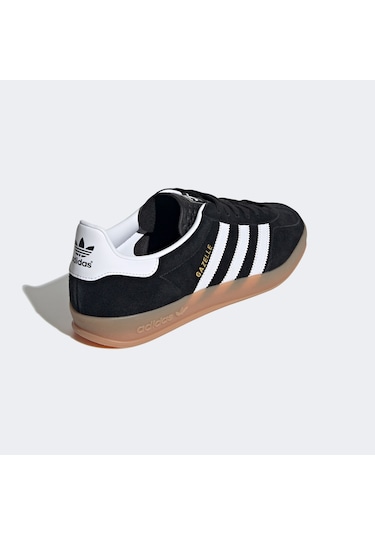 adidas Gazelle Indoor Unisex Siyah Spor Ayakkabı Düz Jı2060 Siyah