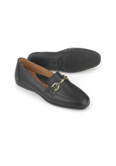 Ziya, Kadın Hakiki Deri Ayakkabı 1531050z26142202k Siyah 1531050z26142202k 000 Siyah