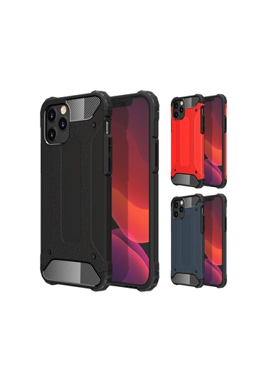 Fitcase Iphone 11 Pro Max Zirh Tank Tam Koruma Arka Kapak 487563778