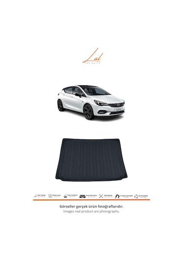 Opel Astra K 2015-2021 3d Havuzlu Paspas Bagaj Havuzu Seti