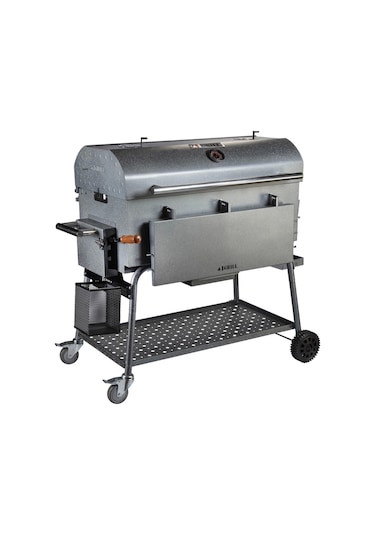 Igrıll Barbekü 1000 Mm Kömürlü Mangal Gri