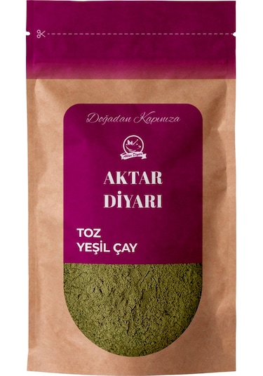 Yeşilçay Yeşil Çay Yerli Öğütülmüş 100 Gr