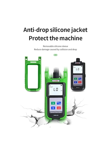 Sones Komshine Yüksek Hassasiyetli Optik Güç Ölçer Optik Kablo Hattı Test Cihazı, Model: Kpm-35-a/-70dbm İla +6dbm