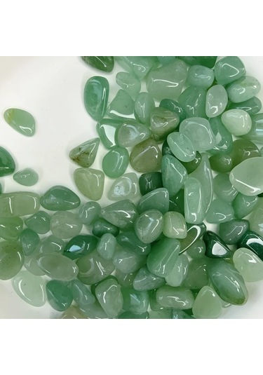 Willowhaven Yeşil Aventurin Taş Kırığı 190g 7-9mm Doğal Dekoratif Çakıl