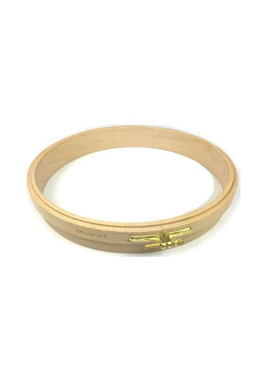 Nurge Ahşap Punch Kasnağı No 6 - Çap 26 CM