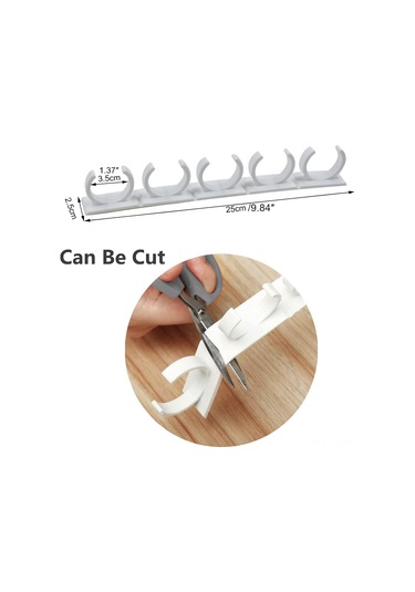 Konesam Küçük Baharat/şurup Kavanozları İçin 4 Adet Beyaz Plastik Klipsli Organizer - Mutfak/banyo Depolama Rakusu Beyaz