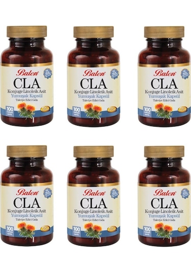 Balen Cla (Aspir Yağı) Yumuşak Kapsül 1380Mg 100 Kapsül 6 Adet