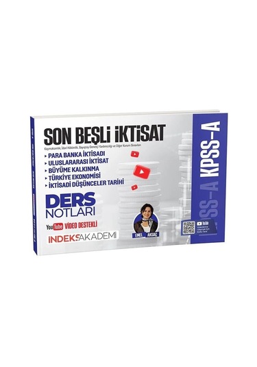 İndeks Akademi Kpss A Grubu Son Beşli İktisat Video Ders Notları - Emel Aksaç