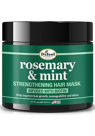 Difeel Rosemary & Mint Güçlendirici Saç Maskesi 340gr
