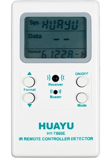 Huayu Hy-t860e Dijital Data Okumalı Kumanda Test Cihazı