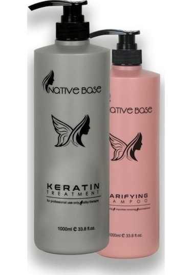 Native Base Keratin Bakım Seti 2 x 1 L
