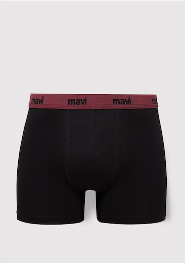 Mavi - 3Lü Siyah Basic Boxer Seti 0911408-85585