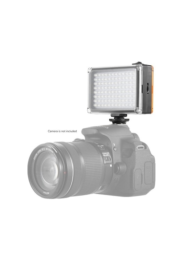 Pazly Mini Taşınabilir Kamera Üstü Led Video Dolgulu Işık - Siyah Diğer Model Diğer