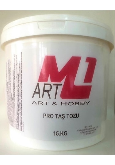 M1 Art Pro Kokulu Taş Tozu 15 Kg - (Kokusuzdur)