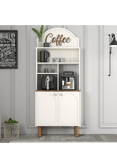 Bohem Kahve Köşesi 80cm - Krem Krem