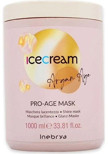 Inebrya Ice Cream Argan Age Argan Oil Shine Mask 1 L