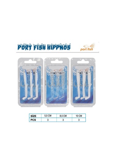 Portfish Hippnos 8,5cm Raglou Silikon Yem
