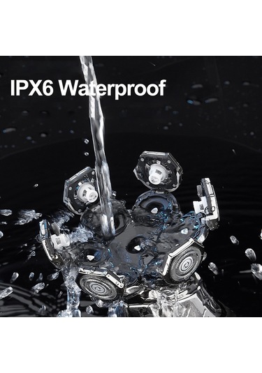 Gajeena "5'li Fonksiyonlu Erkek Tıraş Makinesi - Sakal, Saç, Burun Kılı, Masaj Ve Temizlik İçin Usb Şarjlı"