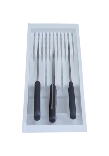 Çekmece İçi Beyaz Bıçaklık 48x21 Boydan 4.5 Cm Kesilebilir.