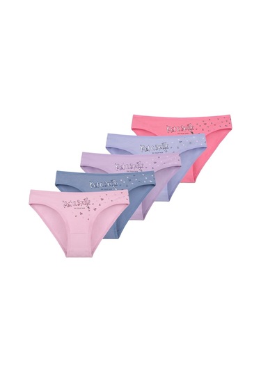 5'li Kadın Külot 2171pb73 Mavi