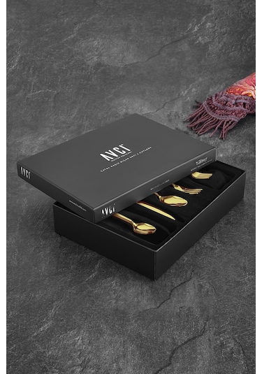 Avcı Klas Titanyum Gold 72 Parça Çatal Kaşık Bıçak Takımı