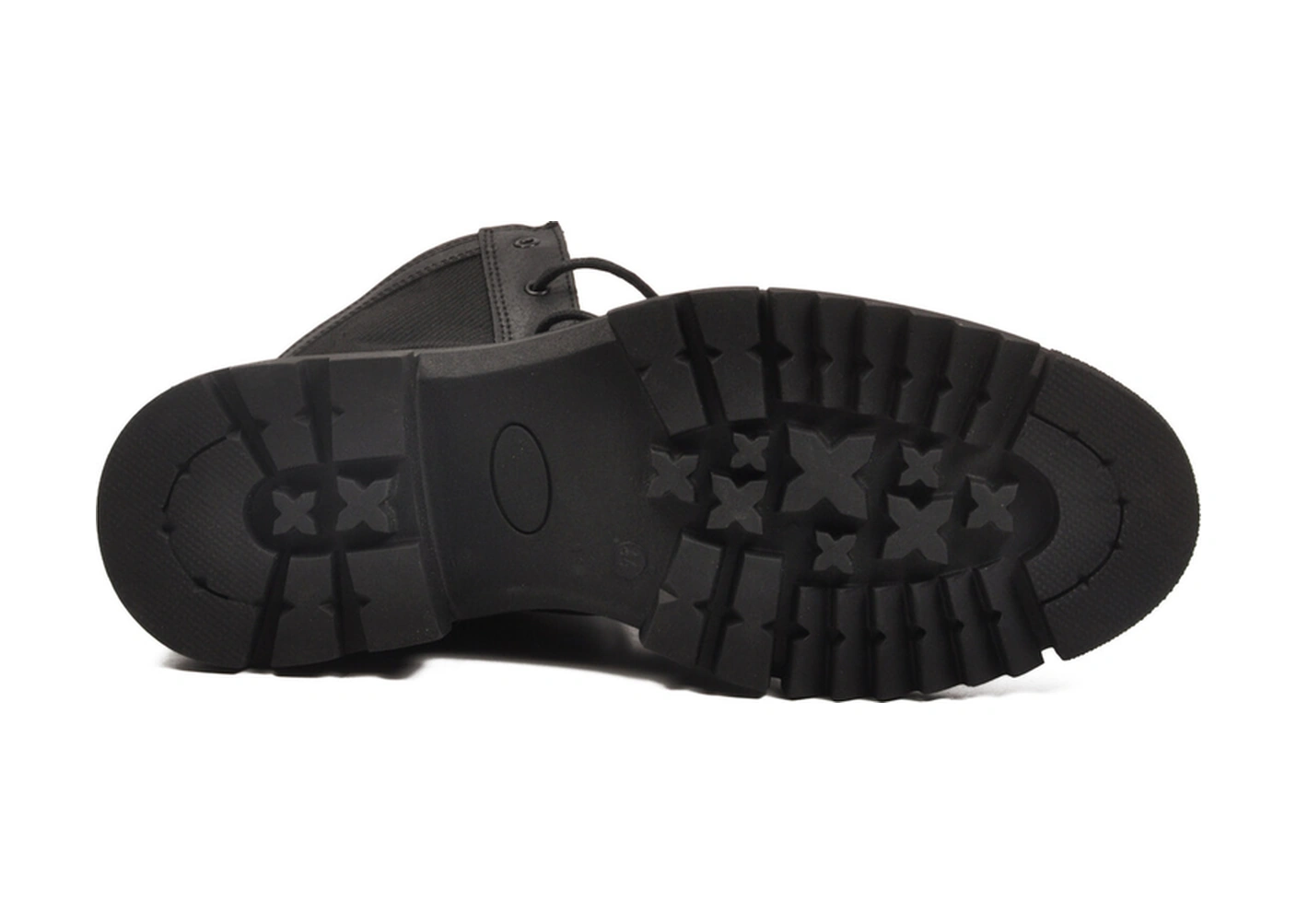 Siyah Bağcıklı Fermuarlı Polarlı Kaymaz Erkek Postal Bot 746 M Siyah