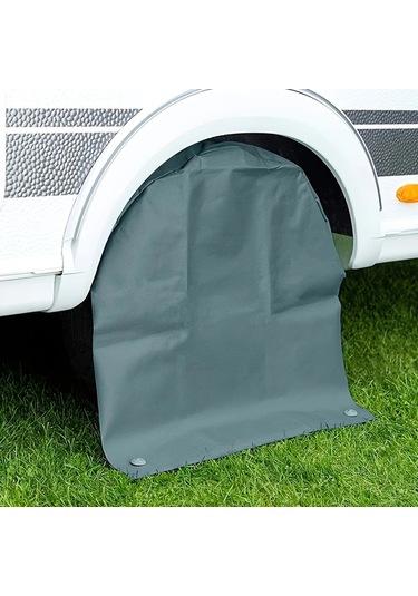 Willowhaven 2 Adet Xl Ağır Hizmet Karavan Römork Jant Kapağı 15-20 İnç Lastik Koruyucu