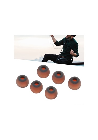 Konesam 3 Çift Hibrit Kulaklık Ucu Takımı - Silikon Ve Hafıza Köpüğü Bileşimi, Ses Yalıtımı Ve Performansı Artırır, 4.5-6.0mm Kulaklıklar İçin Uyumlu, Temizliği Kolay Diğer