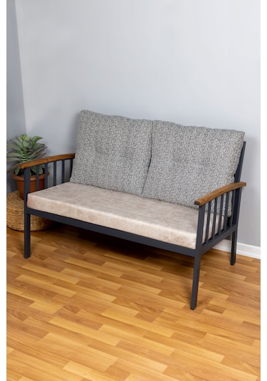 Bahçe Minderi İç Ve Dış Mekan Minderi Özel Ölçü 50x120x8cm Sarı