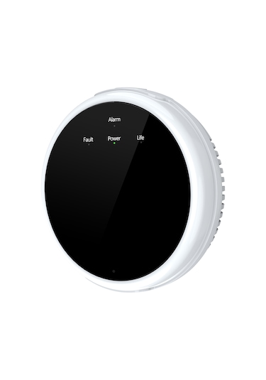 Aubyhe Kablosuz Gaz Kaçağı Alarm Dedektörü - 433 Mhz Frekans, Yüksek Sesli, Otomatik Gaz Kesme, Wi-fi Bağlantılı, Duvara Monte